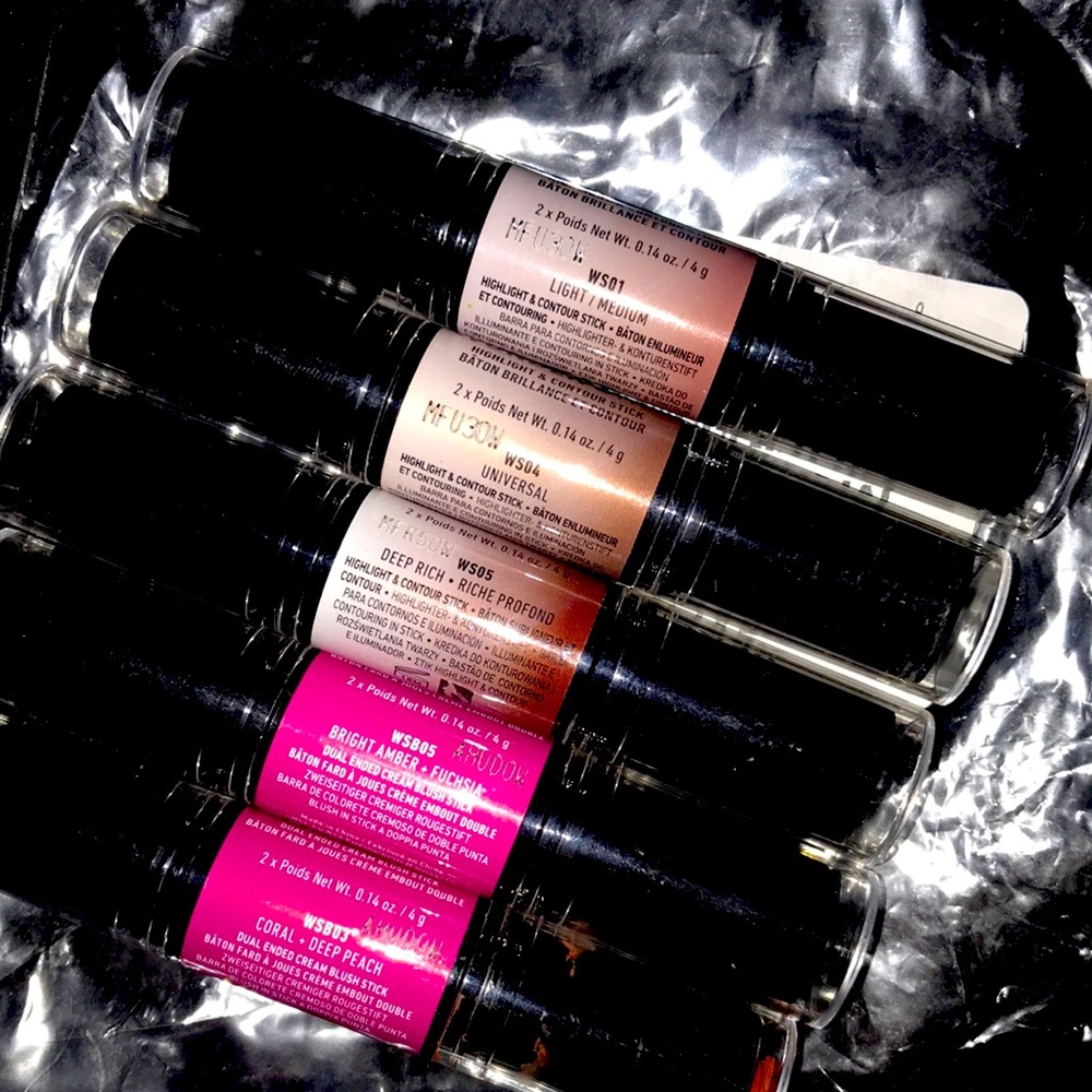 NYX lightly used wonder stick bundle x5.